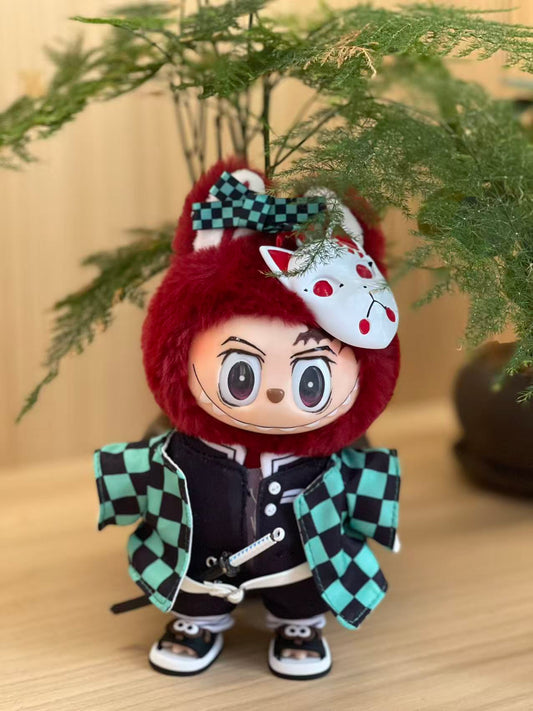 Custom Tanjiro Labubu