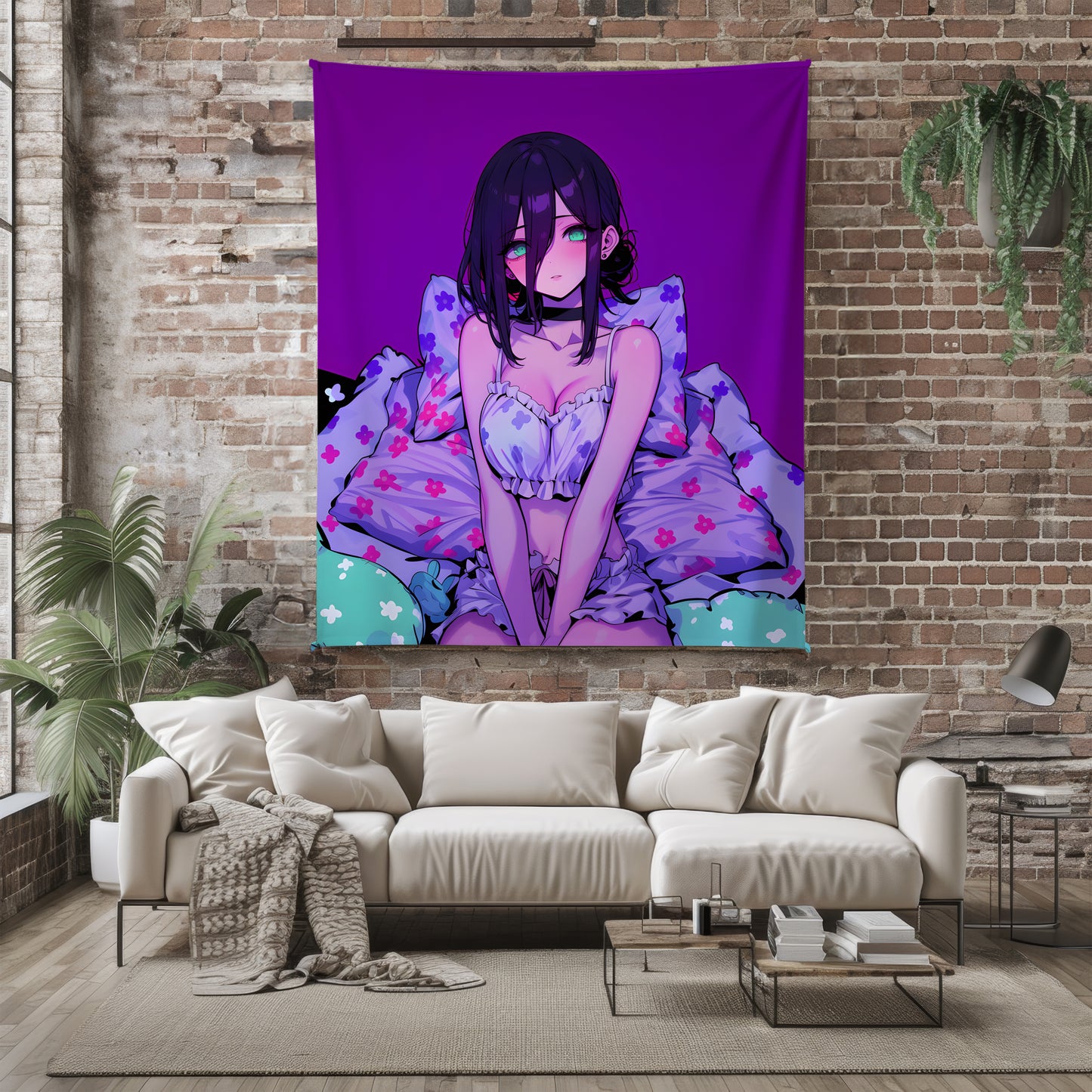 Sexy Reze in Pajama Fleece Blanket, Chainsaw Man Merch, Spicy Anime  Girl Throw Tapestry, Iconic Anime Art Decor & Otaku Gift