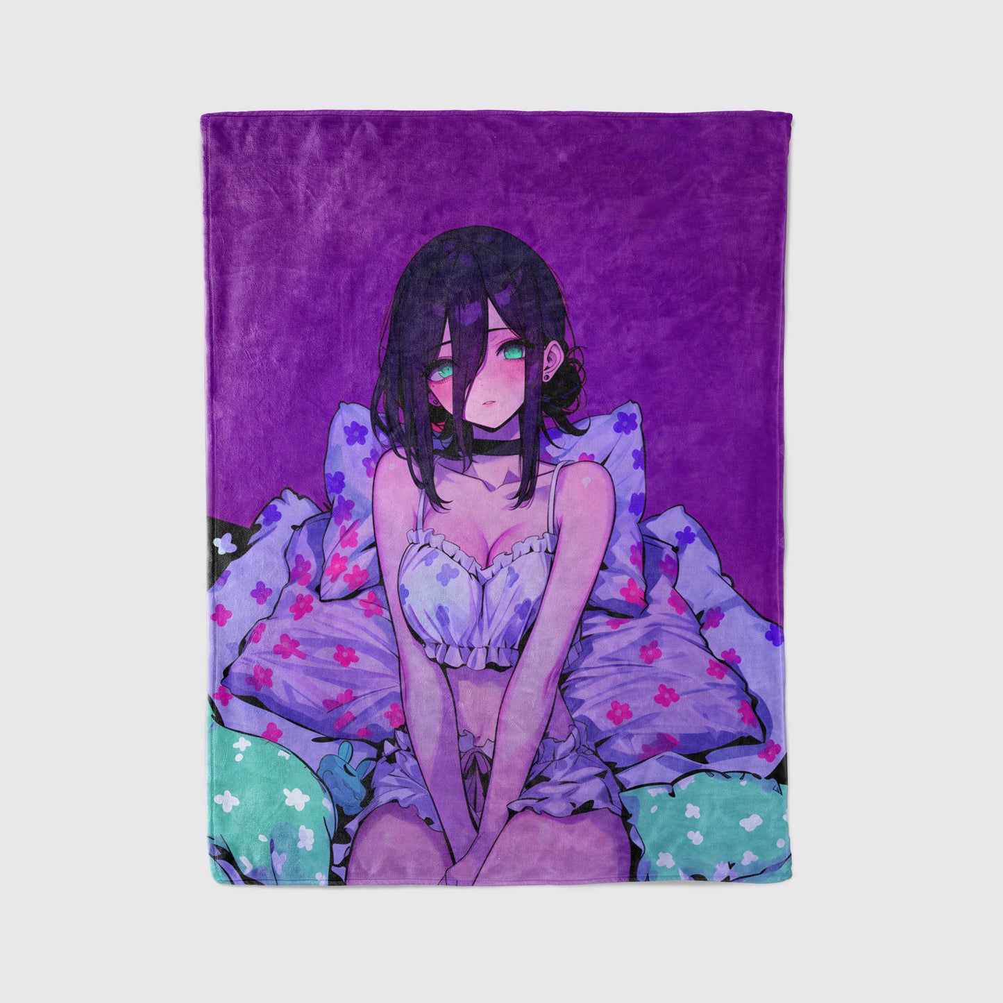 Sexy Reze in Pajama Fleece Blanket, Chainsaw Man Merch, Spicy Anime  Girl Throw Tapestry, Iconic Anime Art Decor & Otaku Gift